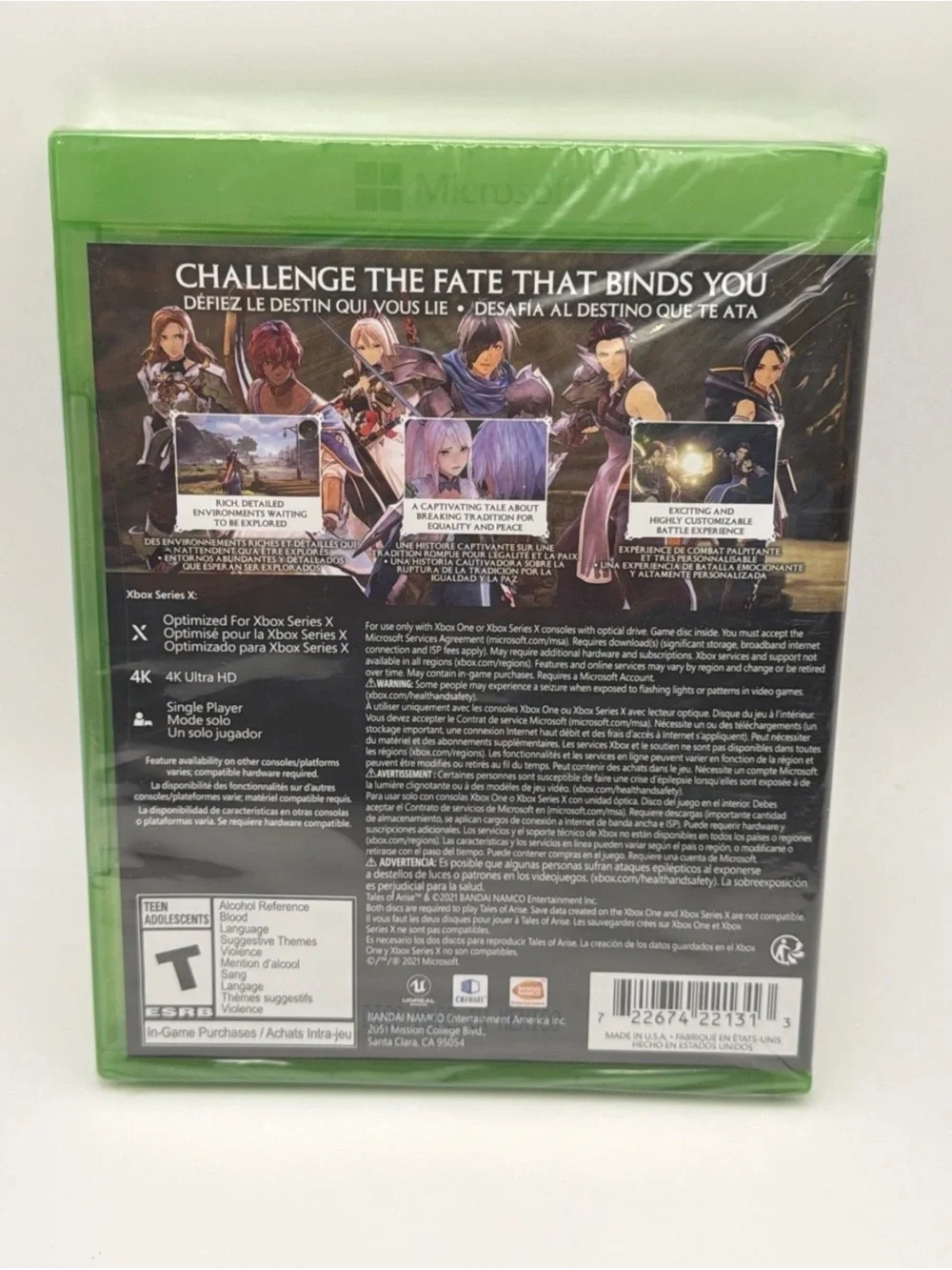 Tales of Arise - Xbox (Green)